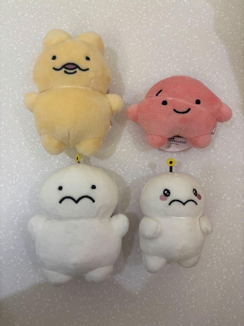 Amazon.co.jp: ぷりぷりうちゅうじん マスコット 4点 コンプリート
